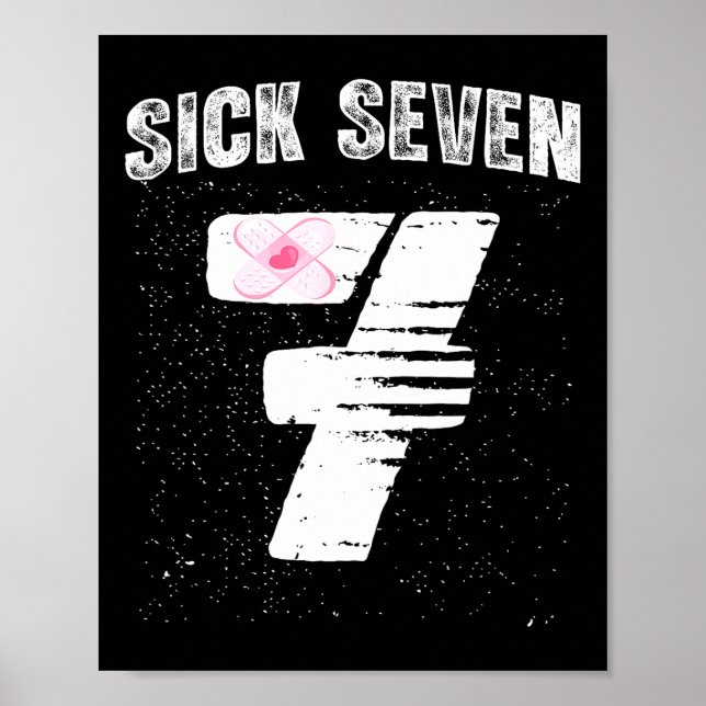 Poster Fantasias de Halloween Sick Seven 67  (Frente)