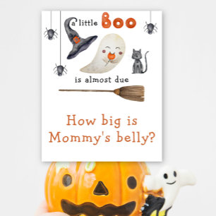 Poster Fantasma bonito - Quão grande é a barriga de Mamãe