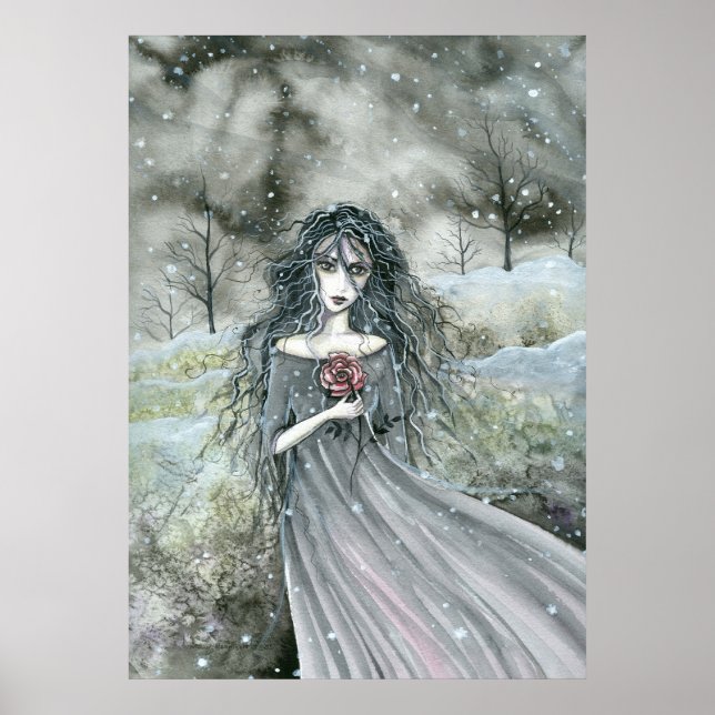 Poster Fantasma de Cathy Fantasy Gothic Art Molly Harriso (Frente)