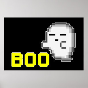 POSTER FANTASMA DE HALLOWEEN - BUU