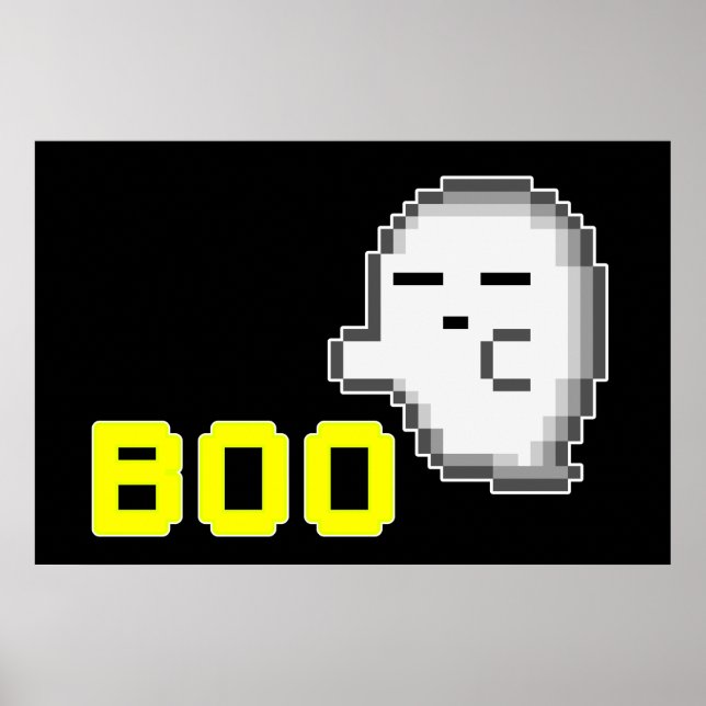 POSTER FANTASMA DE HALLOWEEN - BUU (Frente)