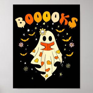 Poster Fantasma de livros fofos leia mais livros professo