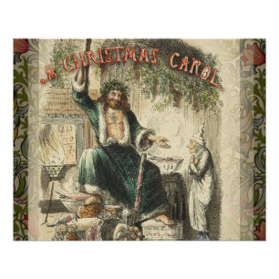 Pôster Fantasma do Natal Presente Scrooge