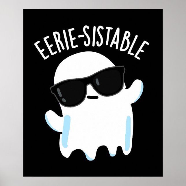 Poster Fantasma Engraçado e Sombrio BG (Frente)