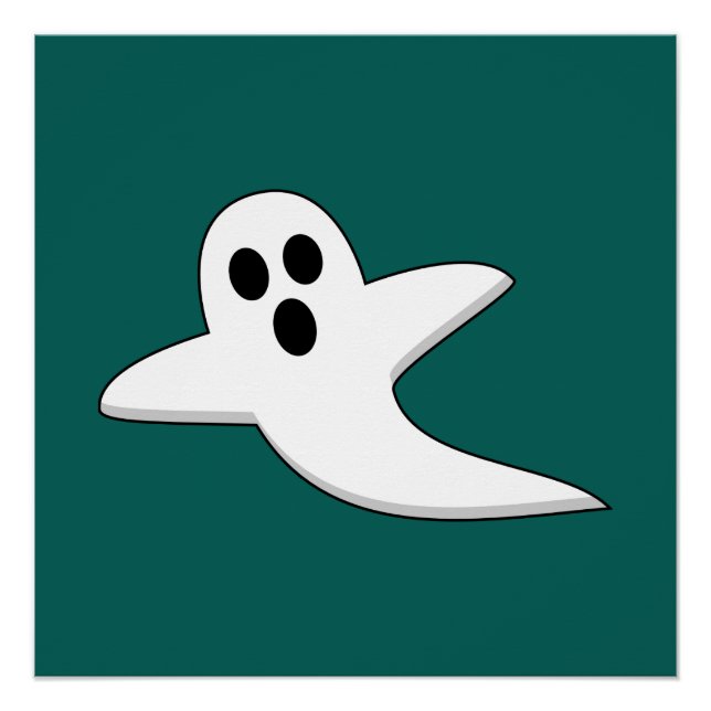 Pôster Fantasma Fofo (Frente)