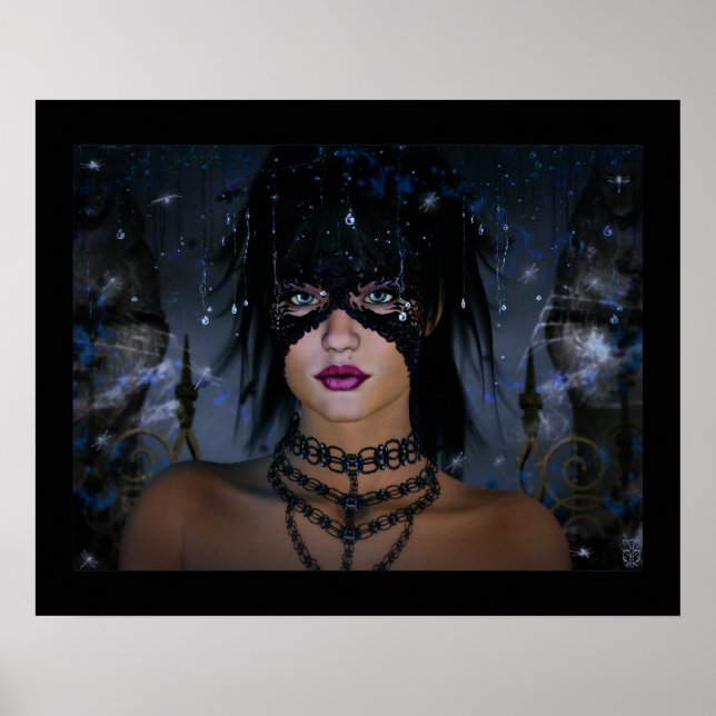 Pôster Fantasma no jardim (Frente)