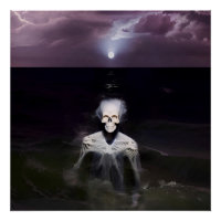 Fantasma no Mar - Pintura a Petróleo