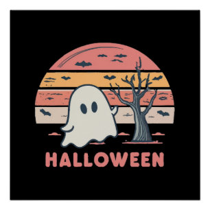 Pôster fantasma rosa