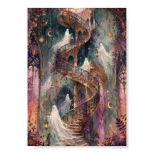 Fantasmas Caprichosos Escadaria Espiral Castelo Gó