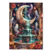 Fantasmas Caprichosos Fonte Mágica da Lua Whimsigo