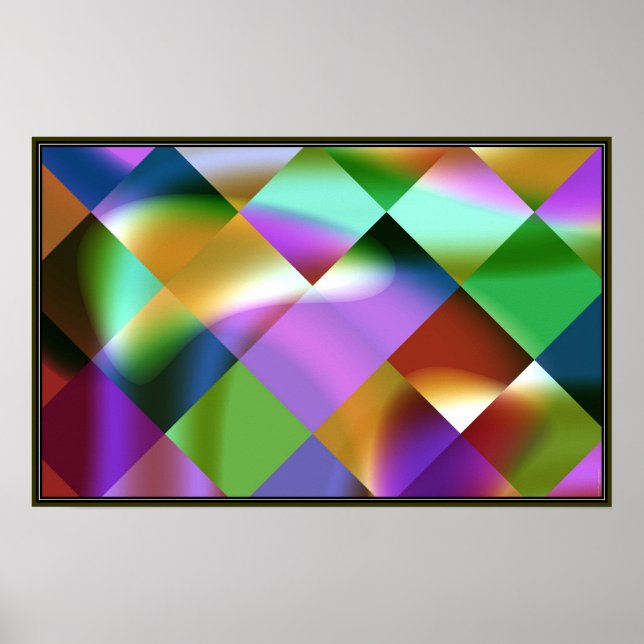 Pôster Fantasmas da prancha de xeque. (Frente)