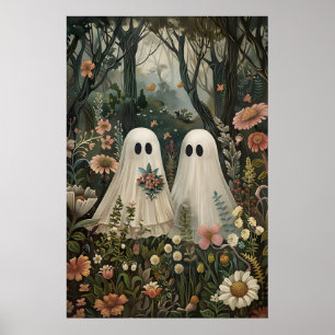 Poster Fantasmas de Casamento na Floresta em Arte Impress