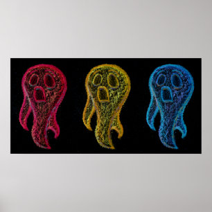 Poster Fantasmas de Chalkie