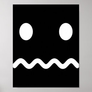 Poster Fantasmas de videogame antigo para fantasia de Hal
