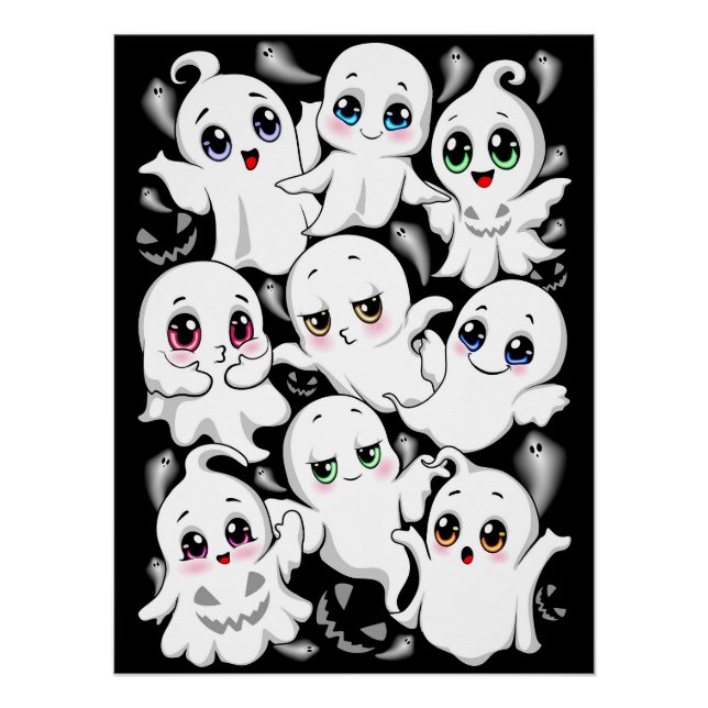Pôster Fantasmas do Bebê assustam o bom humor do Dia das  (Frente)