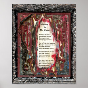 Pôster Fantasmas No Armário