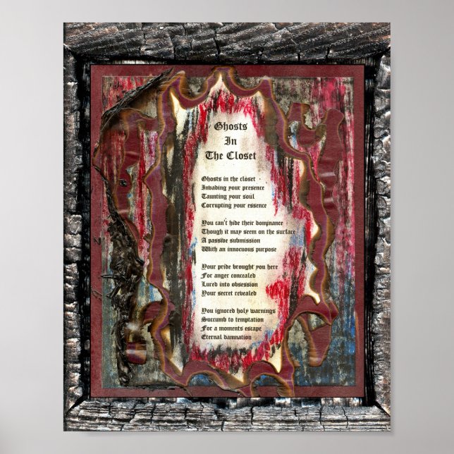 Pôster Fantasmas No Armário (Frente)