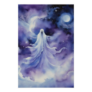 Pôster Fantasmo Celestial - Fantasma Enigmático