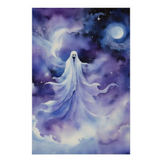 Pôster Fantasmo Celestial - Fantasma Enigmático