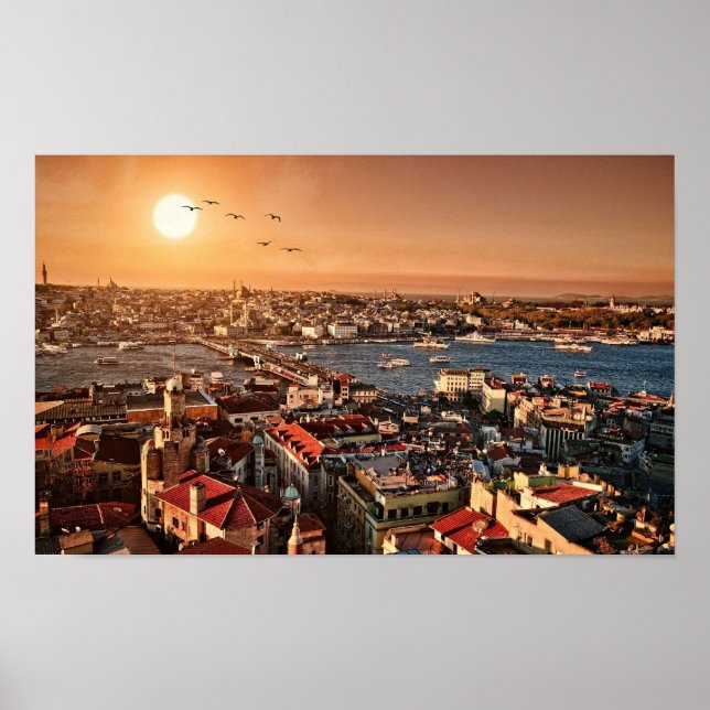 Poster fantástico de Istambul (Frente)