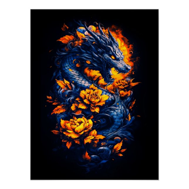Pôster Fantástico Dragon Poster (Frente)