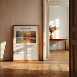 Poster Fantástico Grace Vintage Mínima Arte de Muro do Hy
