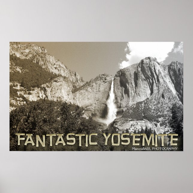 Poster Fantástico Yosemite! (Frente)