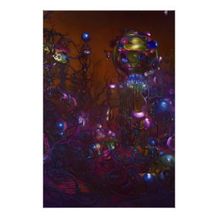 Pôster Fantasy 2025 - Ken Gage Surreal Art