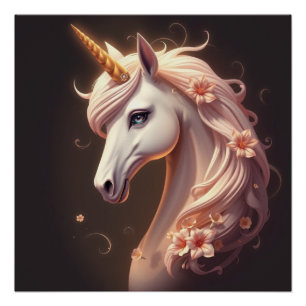 Pôster Fantasy Art Unicorn