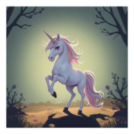 Pôster Fantasy Art Unicorn