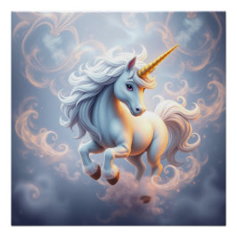 Pôster Fantasy Art Unicorn