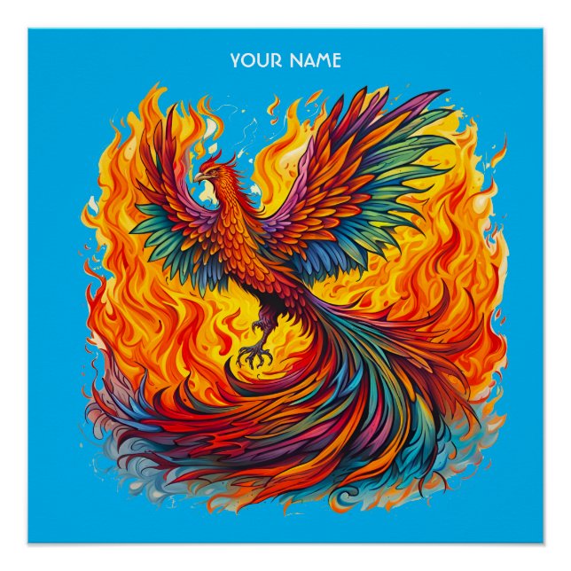 Pôster Fantasy Ascensão Fênix Fábricas (Frente)