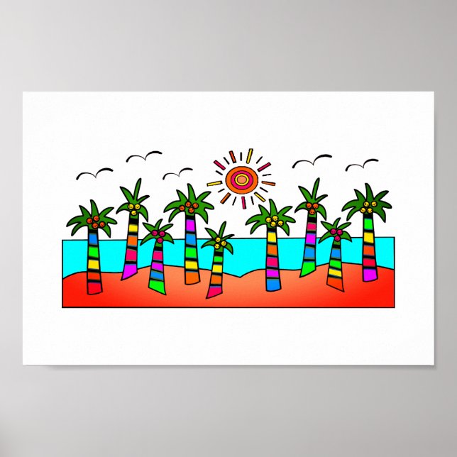 Poster Fantasy Beach (Frente)