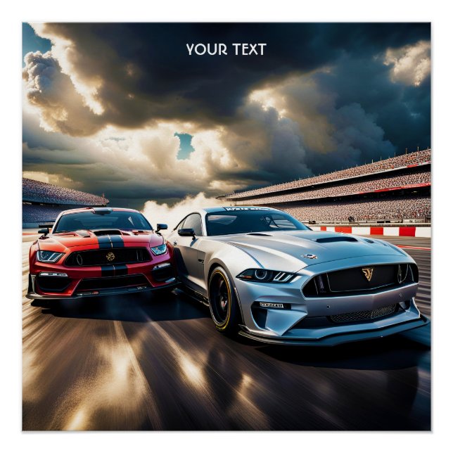 Pôster Fantasy - Bonita Vivid Cars Big Race (Frente)