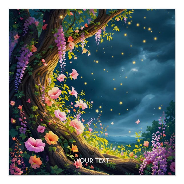 Pôster Fantasy Bright Happy Nature (Frente)