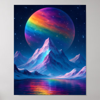 Poster Fantasy Cosmic Land