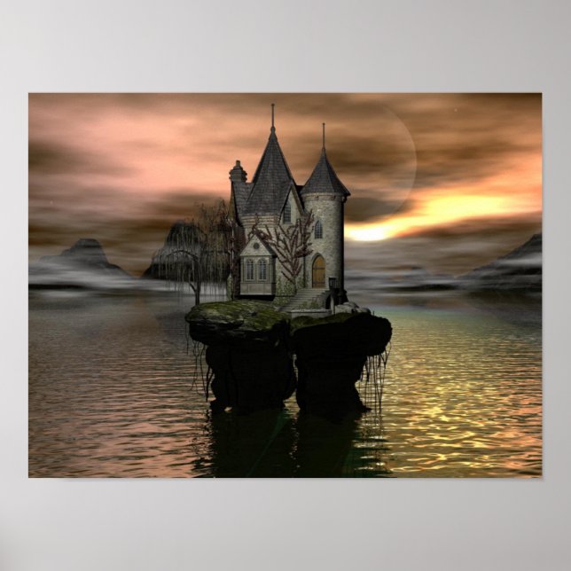 Poster Fantasy Cottage (Frente)