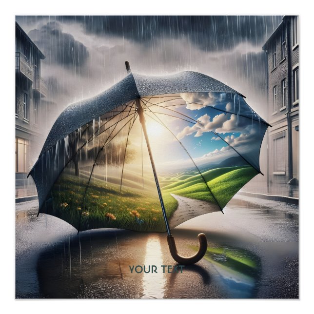 Pôster Fantasy Cuja Chuva Chuva Cheia Sol (Frente)