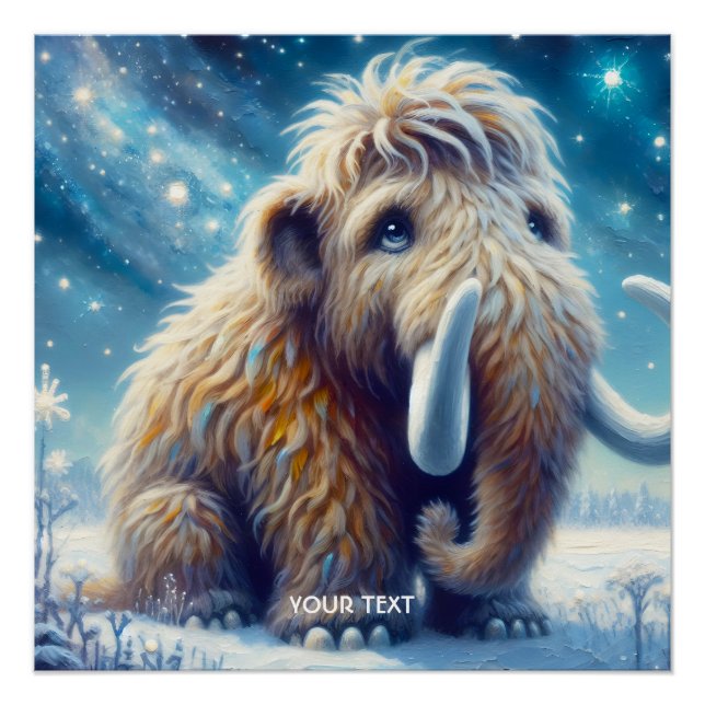 Pôster Fantasy Curiosa Mammoth Winter (Frente)
