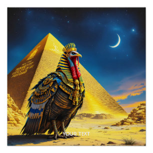 Pôster Fantasy Cute Desert Pharaoh Turquia