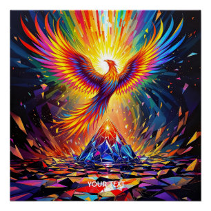 Pôster Fantasy Cute Prism Ascensão Phoenix