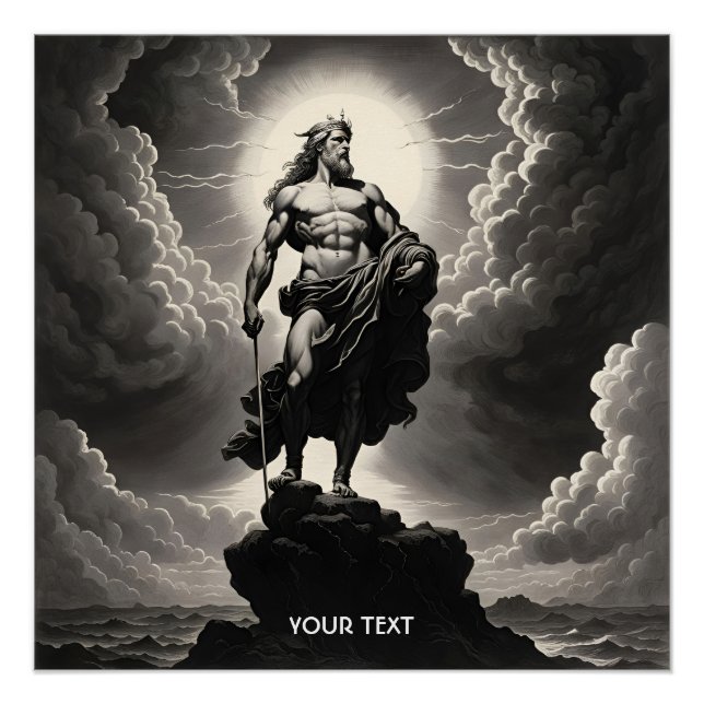 Pôster Fantasy Cute Vivid Grego - Nuvens de Deus Grego (Frente)