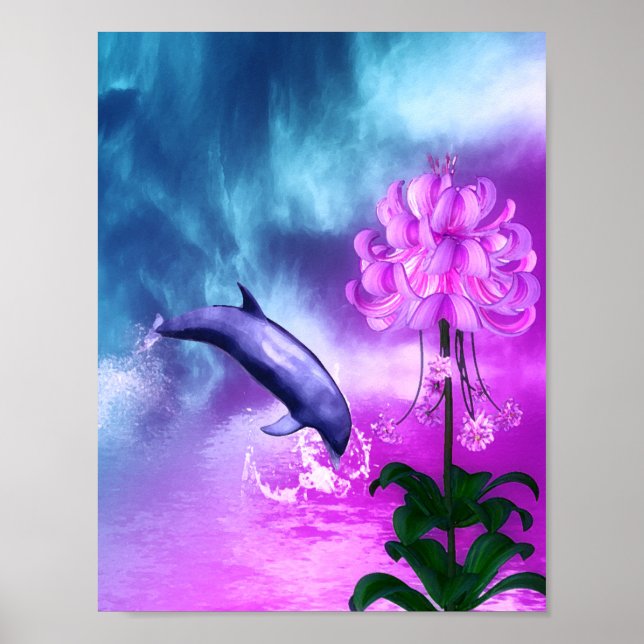 Poster Fantasy Dolphin (Frente)