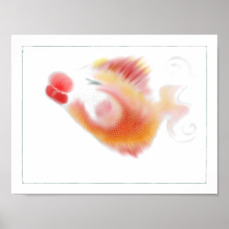 Pôster Fantasy Fish Poster: Blenda