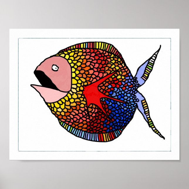 Pôster Fantasy Fish Poster: Stain (Frente)