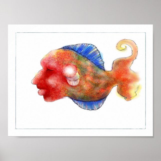 Pôster Fantasy Fish Poster: Tripper (Frente)