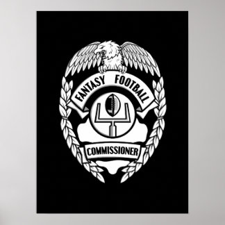 Poster Fantasy Football Comissário