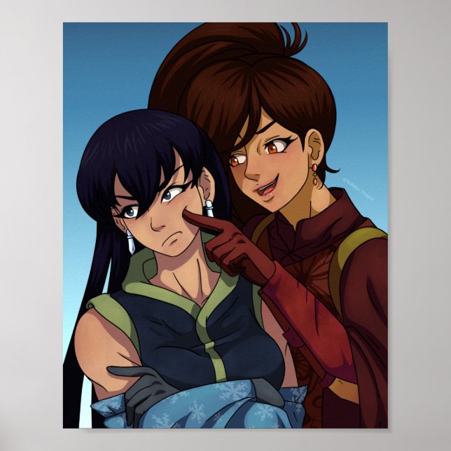 Poster Fantasy Girls (Frente)