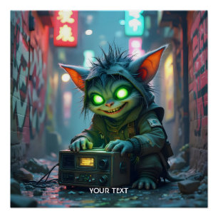 Pôster Fantasy - Linda Música Joy Street