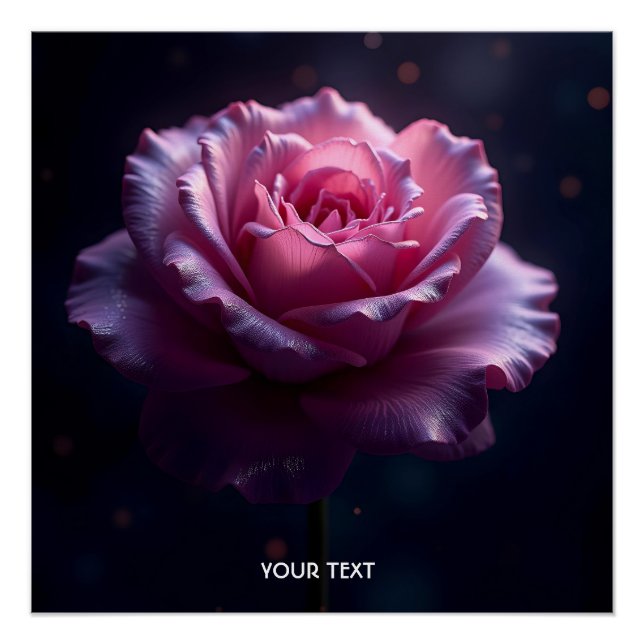 Pôster Fantasy Linda Rosa Rosa Rosa Rosa Rosa Rosa (Frente)